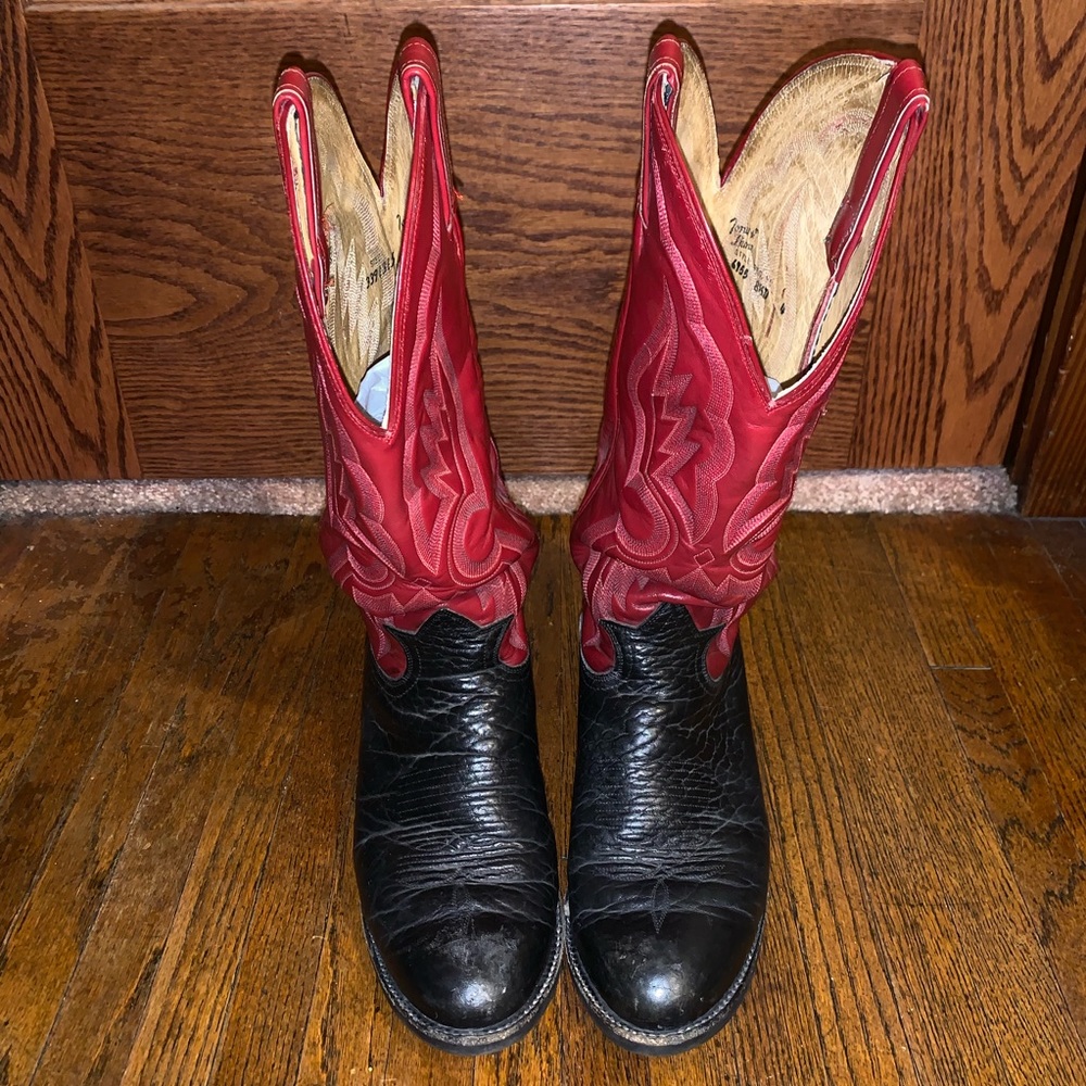 Tony Lama Cowboy Boots - Picture 2 of 8
